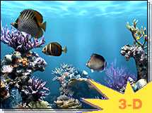 Animated 3-D Aquarium - Click Here to Download